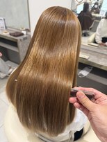 アース コアフュールボーテ 上尾店(EARTH coiffure beaute)&nbsp;ホームカラー履歴ありのシルク縮毛矯正