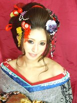 【成人式】誰よりも目立てる華やか花魁風アレンジ