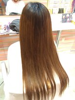 エクステンション スパイスガール(SPICE GIRL) 地毛ロングから ストレートエクステ