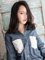 サーガ 四ツ谷(saga) 濡れ感セクシー☆女っぽ無造作セミロング