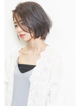 シロ(SiLO) 【大人透明感×アプリエカラー】ボブ／ラベンダーカラー