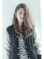 ～mod's hair～バレイヤージュ無造作ウェーブ