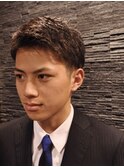 ビジネスかき上げヘア<理容室>