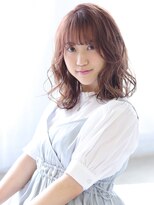 ヘアリゾート ブーケ(hair+resort bouquet) ＊星野菜美＊トレンドほつれカール×柔らかベージュ