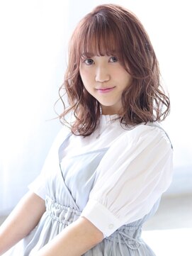 ヘアリゾート ブーケ(hair+resort bouquet) *星野菜美*トレンドほつれカール×柔らかベージュ