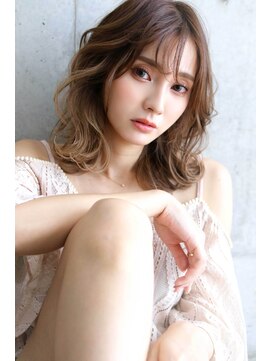 ロゼ 京橋(Rose) 【ROSE/京橋】無造作カール/くびれセミディ/ふわミディ mo2