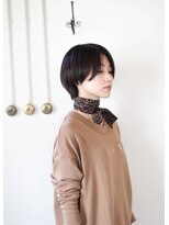 ホワイトルーム(White Room) センターパートのマッシュショート♪