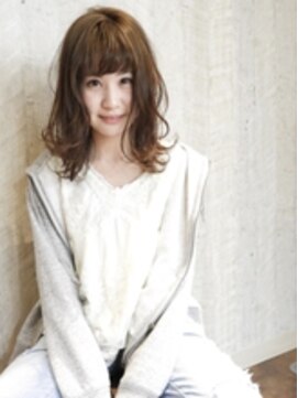 ヘアセラピー サラ 北仙台店(hair therapy Sara) ミディアムカール02【北仙台/台原/髪質改善/oggiotto】