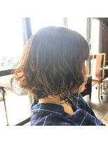 ワラティク(WARATI C)&nbsp;ボブパーマスタイル