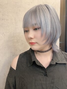 ノア ヘアデザイン 町田店(noa Hair Design) ホワイトシルバーウルフ