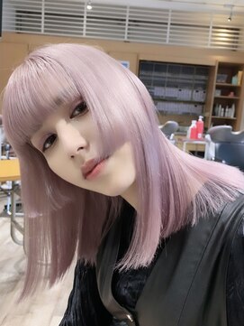 リンドトウキョウ ウメダ(LINDO TOKYO) R16_ホワイトピンク/ブリーチオンカラー/Wカラー/艶カラー