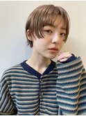 マッシュショート#大人かわいい#美髪#ホワイトグレージュ