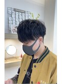 骨格矯正カット/マッシュショート/耳だしショート/ゆるふわ巻き