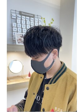 オーバルバイアピッシュ(OVARL by apish) 骨格矯正カット/マッシュショート/耳だしショート/ゆるふわ巻き