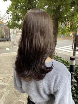 シェル 吉祥寺(shell) 大人かわいいロングレイヤー_グレージュ13640円