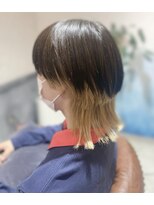 トウカ 南行徳店(TOUKA)&nbsp;ブリーチ2回ツートーンスタイル