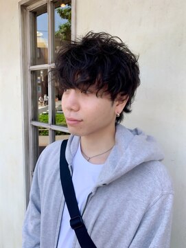 エイミーバイアフロート(amie by afloat) ふわふわぁ~ なウルフパーマスタイル