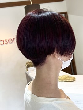 美容室 プラセル(Plaser) シークレットハイライト☆ブロッサムピンク