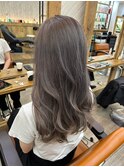 ミルキーベージュ　ペールベージュ　韓国風エギョモリ