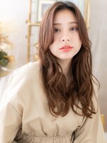 カバー ヘア ブリス 川口東口駅前店(COVER HAIR bliss) かきあげ外国人風オンブレレイヤーロングa川口20代30代40代