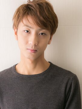モッズヘア メン 南越谷南口店(mod's hair men) ハイトーンカラー斜めバングで小顔効果!メンズショートT南越谷