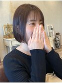 Regalo☆ラベンダーグレージュのミニボブ