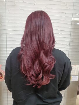 クール ヘアリズム 上田店(COOL Hair rhythm) カシスピンク