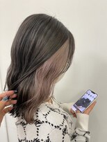 ナンバーウルス 名駅店(N° ulus)&nbsp;【number ulus】ホワイトグレージュ/インナーカラー