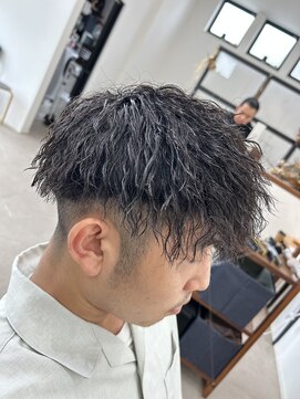 トルペヘアデザイン(Tolpe hair design) メンズカットツイストスパイラルパーマ波巻きパーマ