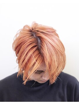 ルプラ ガーデン(le-pla garden) オレンジ#ダブルカラー#ハンサムショート#ケアブリーチ#豊橋