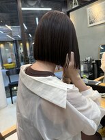 ミィ 表参道(mee.)&nbsp;カール/セミディ/シアーカラー/姫カット/ダークアッシュ