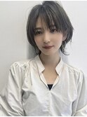 くびレイヤーひし形 ショートウルフ ウルフカット
