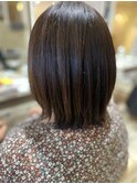 クオライン縮毛矯正　辻堂　湘南　ストレート4