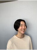 コンパクトショートボブ