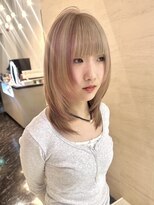 デザインカラー×レイヤーカット