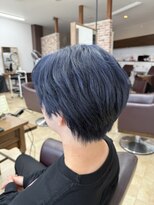 トップスタイル リッチ&nbsp;ネイビーブルーカラー