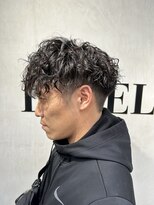 レベル 葛西店(LEVEL)&nbsp;MEN'S HAIR スパイラルパーマ [葛西 メンズカット 眉毛カット]