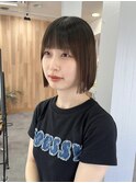 切りっぱなしボブ☆
