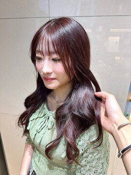 ピークアブー ワン(PEEK-A-BOO ONE) ピンクブラウン#ピンクカラー#ピンク紫#暖色カラー