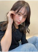 ミディアムくびれヘアミディアムレイヤー
