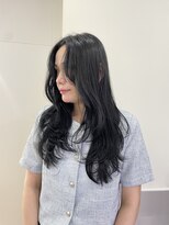 シエル フクオカ(CIEL FUKUOKA)&nbsp;ロングレイヤー/ブルーブラック