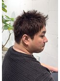 スパイキーショートメンズカット藤が丘