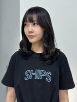 シエル バイ ケンジ 登戸 生田(CIEL by KENJE)&nbsp;韓国ヘアレイヤーカットくびれミディアム顔周り