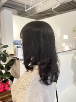 ホワイトストーン WHITE STONE デジタルパーマ/セミロング