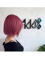 アドナインス(Add9)&nbsp;切りっぱなしボブ/ピンクボブ/ピンクブロンドカラー