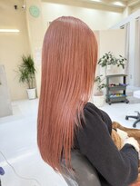 ラ ポルト ドゥ サワ(La Porte de SAWA) 長野市美容室/髪質改善◎艶感ピンクベージュ