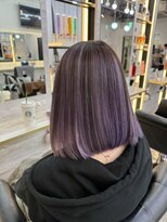 ラピス 千葉(Lapis)&nbsp;ブラック×パープルアンブレラカラー