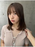 ♪ 大人ガーリー/似合わせカット/ミディアムレイヤー/銀座51
