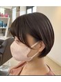 マインズシータ ショートスタイル×ストパーで収まり◎前髪バランス扱いやすさ◎