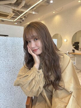 メルト 京橋店(melt) ブリーチなしで作る柔らかマロンベージュ